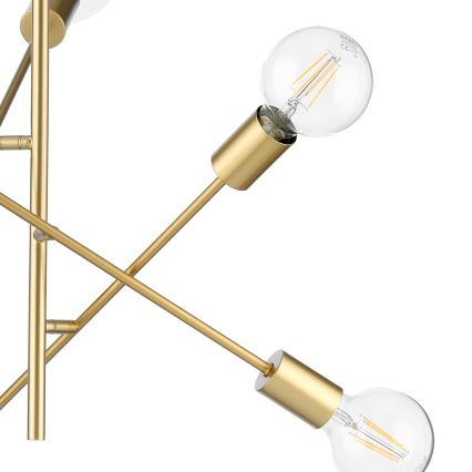 ONLI - Lestenec na vrvici CROSS 6xE27/22W/230V