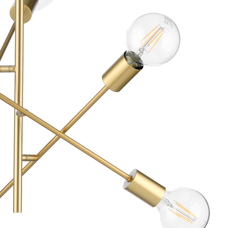 ONLI - Lestenec na vrvici CROSS 6xE27/22W/230V
