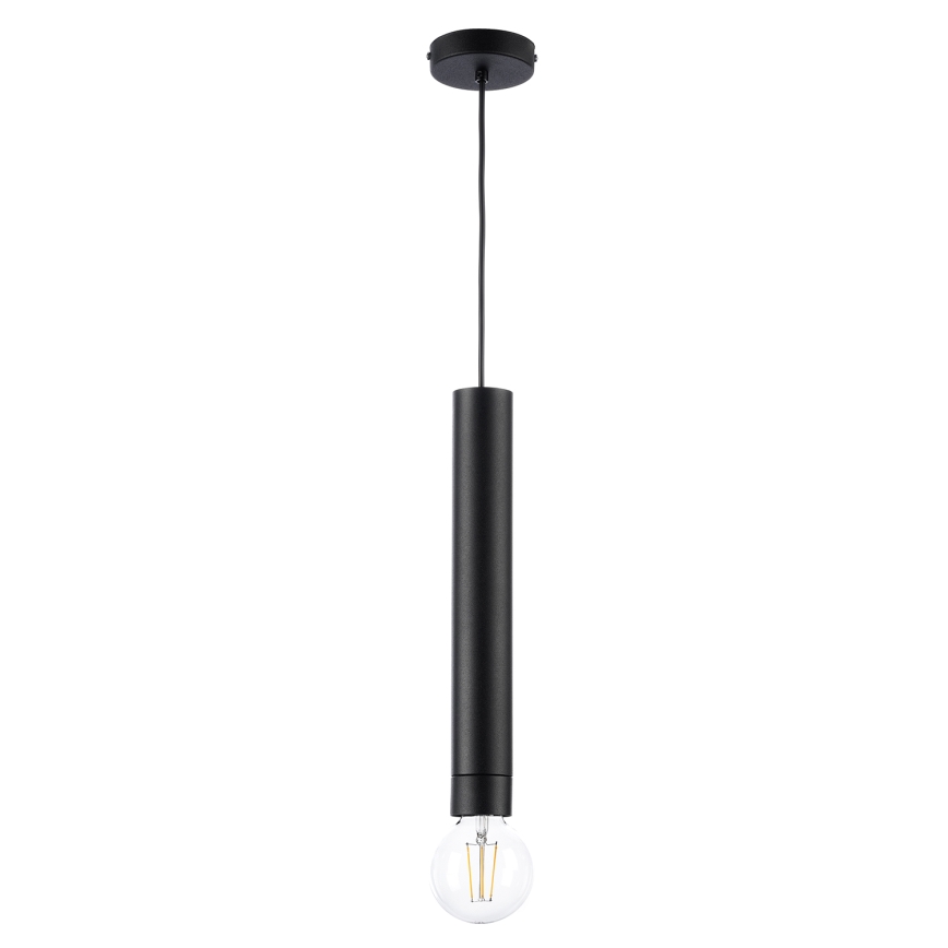 ONLI - Lestenec na vrvici DORA 1xE27/15W/230V črna