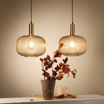 ONLI - Lestenec na vrvici DOROTY 1xE27/22W/230V pr. 30 cm