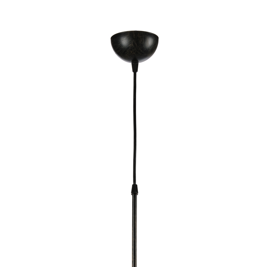 ONLI - Lestenec na vrvici MAIDA 1xE27/15W/230V pr. 50 cm rjava