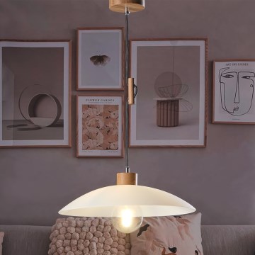 ONLI - Lestenec na vrvici OHANA 1xE27/22W/230V bež