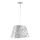 ONLI - Lestenec na vrvici RICKY 1xE27/15W/230V pr. 40 cm bela