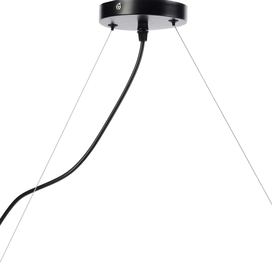 ONLI - Lestenec na vrvici TRIO 3xE14/6W/230V črna
