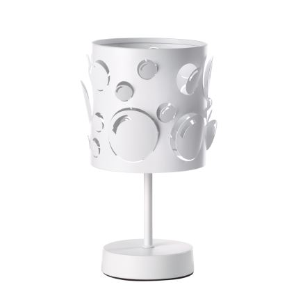 ONLI - Namizna svetilka BOLLICINE 1xE14/6W/230V bela