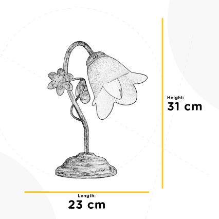 ONLI - Namizna svetilka BOTTON DORO 1xE14/6W/230V