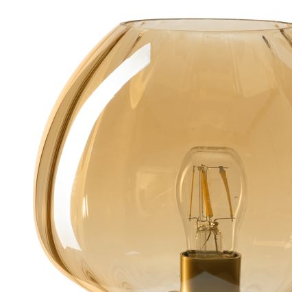 ONLI - Namizna svetilka ELIDE 1xE27/15W/230V črna/medena