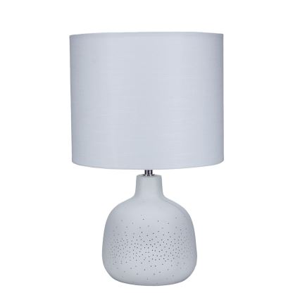 ONLI - Namizna svetilka ELUMA 2xE27/15W/230V 48 cm bela