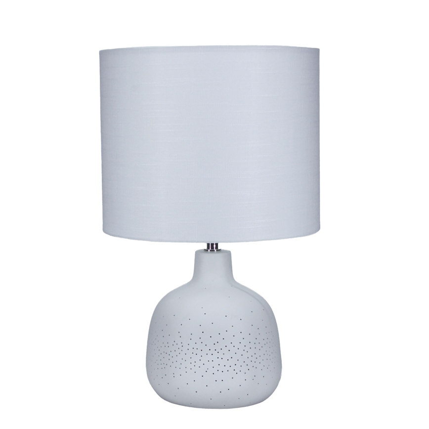 ONLI - Namizna svetilka ELUMA 2xE27/15W/230V 48 cm bela