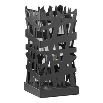 ONLI - Namizna svetilka FORESTA 1xE27/15W/230V 29 cm črna