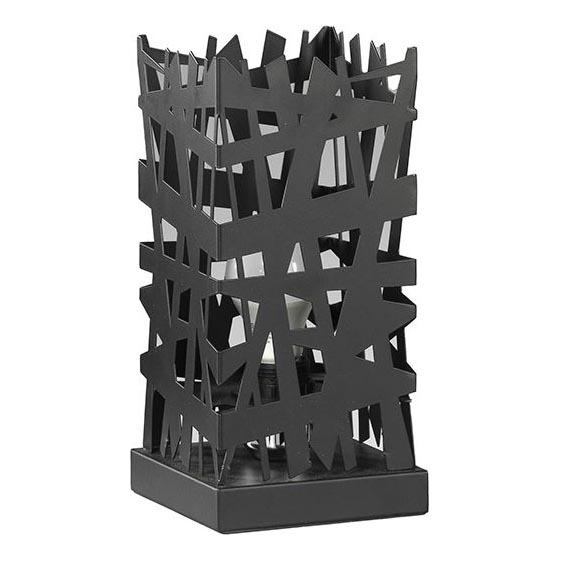 ONLI - Namizna svetilka FORESTA 1xE27/15W/230V 29 cm črna