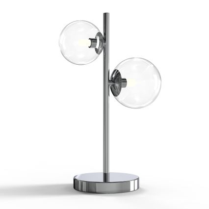 ONLI - Namizna svetilka KIMBERLY 2xG9/6W/230V 40 cm sijajni krom