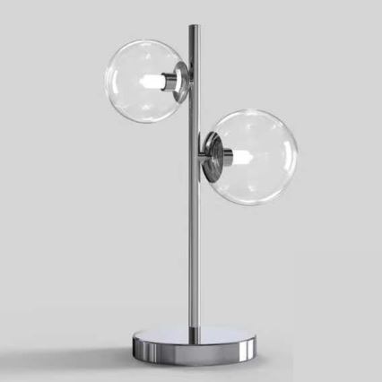 ONLI - Namizna svetilka KIMBERLY 2xG9/6W/230V 40 cm sijajni krom