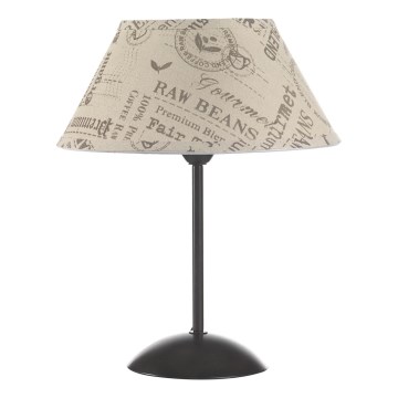 ONLI - Namizna svetilka MAIDA 1xE27/15W/230V 38 cm rjava