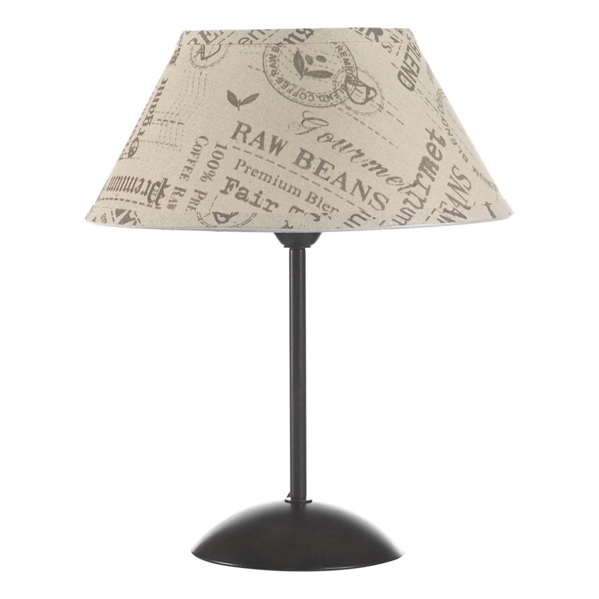 ONLI - Namizna svetilka MAIDA 1xE27/15W/230V 38 cm rjava