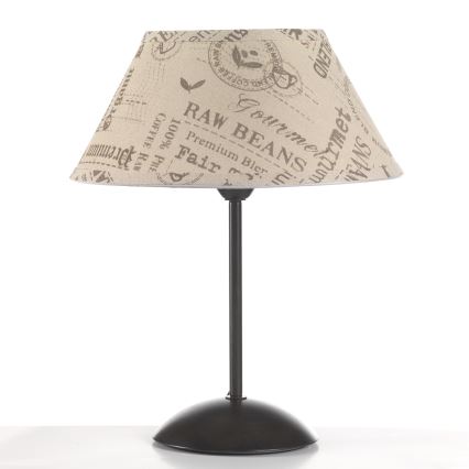ONLI - Namizna svetilka MAIDA 1xE27/15W/230V 38 cm rjava