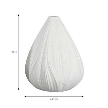 ONLI - Namizna svetilka NUVIA 1xE14/6W/230V 25 cm bela