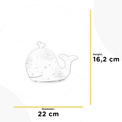 ONLI - Namizna svetilka PORCELLANA 1xE14/6W/230V 16,2 cm kit