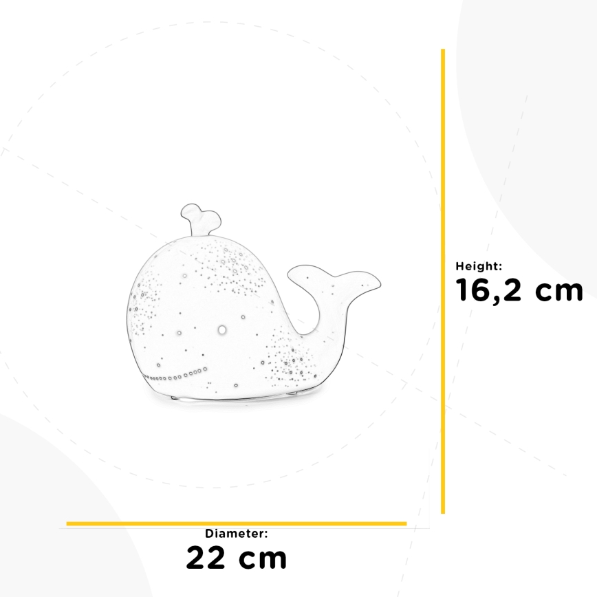 ONLI - Namizna svetilka PORCELLANA 1xE14/6W/230V 16,2 cm kit