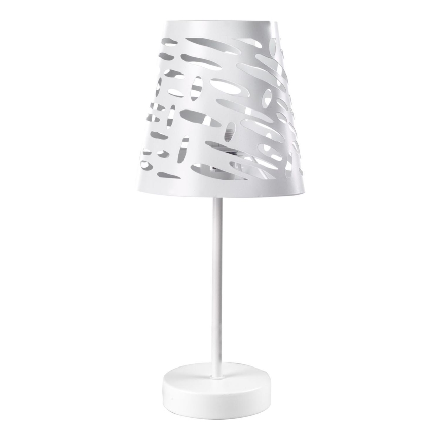 ONLI - Namizna svetilka RICKY 1xE14/10W/230V 28 cm bela