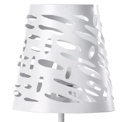 ONLI - Namizna svetilka RICKY 1xE14/10W/230V 28 cm bela
