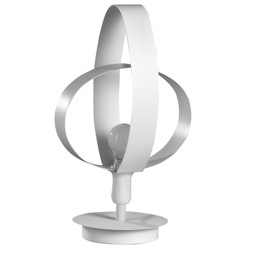 ONLI - Namizna svetilka SERENA 1xE14/6W/230V bela 38 cm