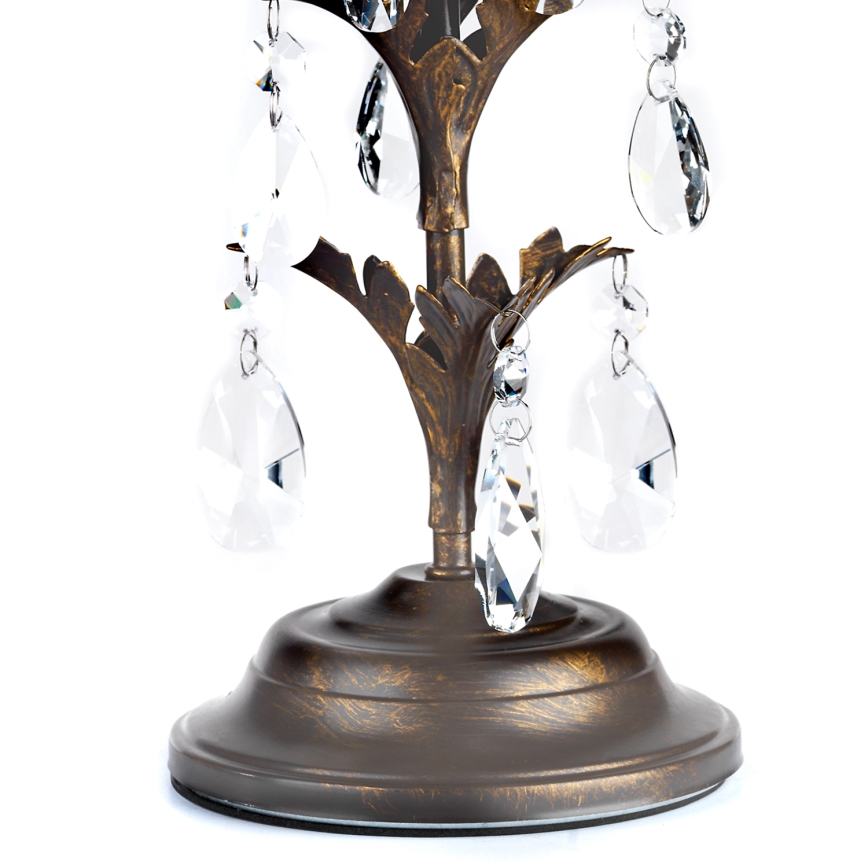 ONLI - Namizna svetilka TERESA 1xE14/6W/230V bron