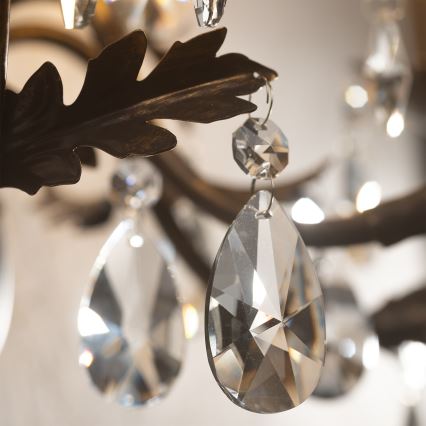 ONLI - Namizna svetilka TERESA 1xE14/6W/230V bron