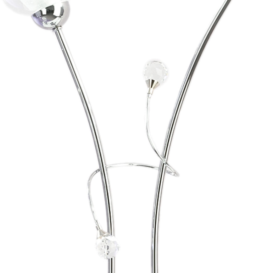 ONLI - Namizna svetilka WENDY 2xE14/6W/230V 60 cm sijajni krom
