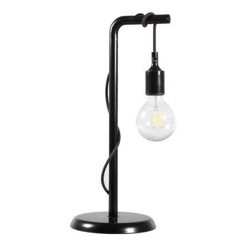 ONLI - Namizna svetilka WIRE 1xE27/15W/230V 48 cm črna