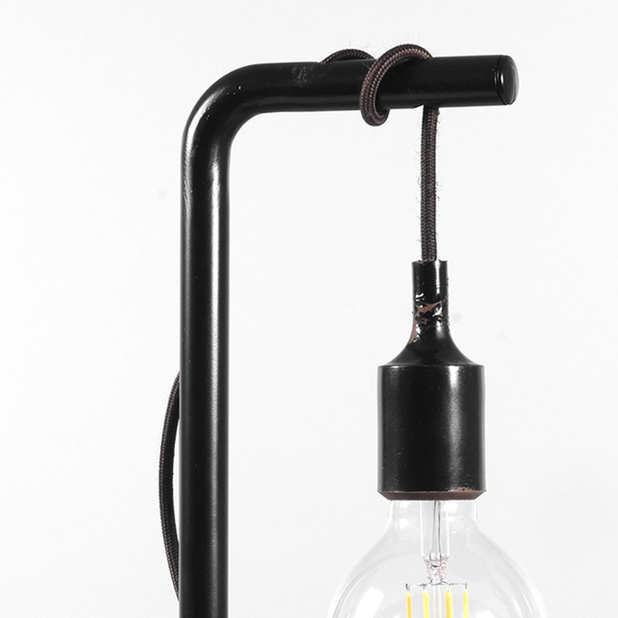 ONLI - Namizna svetilka WIRE 1xE27/15W/230V 50 cm črna