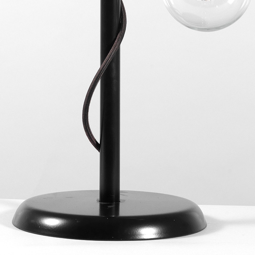 ONLI - Namizna svetilka WIRE 1xE27/15W/230V 50 cm črna