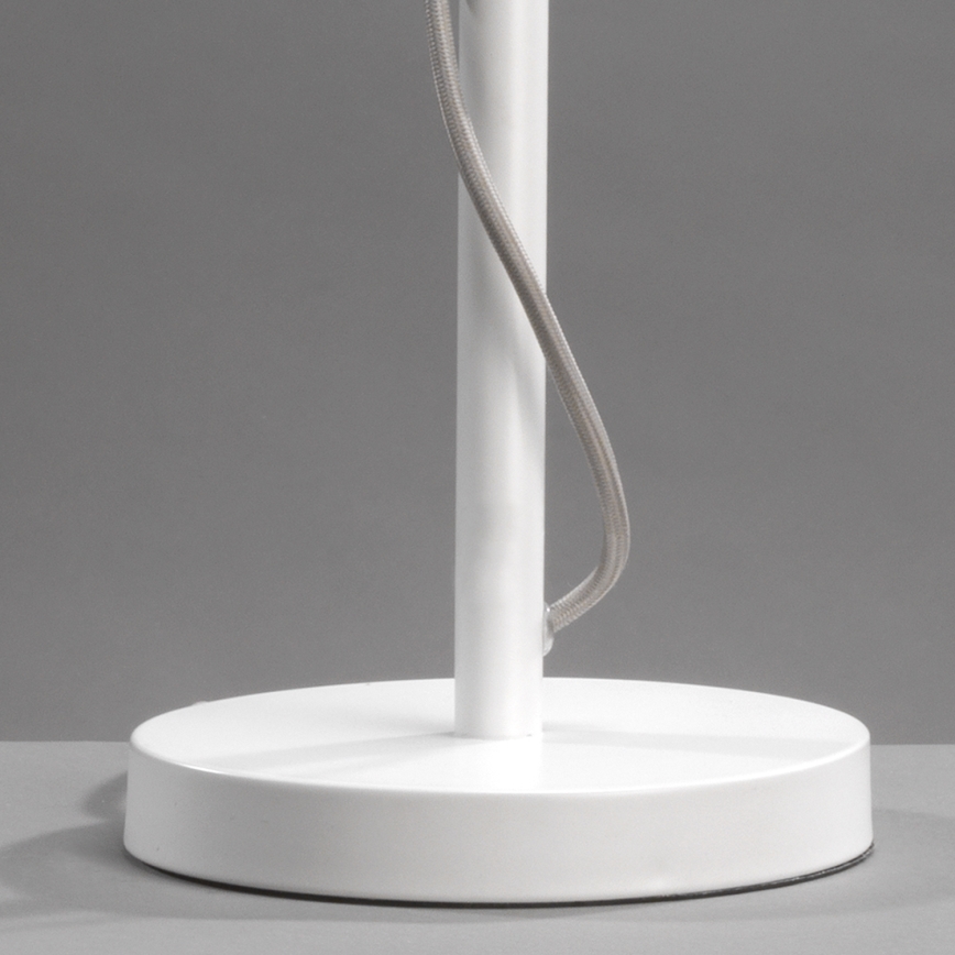 ONLI - Namizna svetilka WIRE 1xE27/15W/230V 50 cm siva/bela