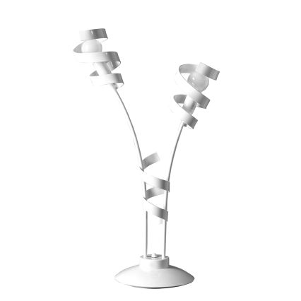 ONLI - Namizna svetilka ZOE 2xE14/6W/230V 65 cm bela