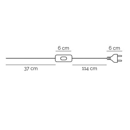 ONLI - Otroška lučka TITTA 1xE14/6W/230V 20 cm roza