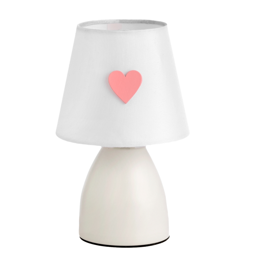 ONLI - Otroška namizna lučka TITTA 1xE14/6W/230V 20 cm bela