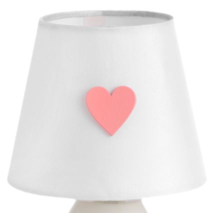 ONLI - Otroška namizna lučka TITTA 1xE14/6W/230V 20 cm bela