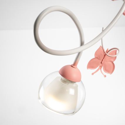 ONLI - Otroški lestenec BUTTERFLY 3xE14/6W/230V