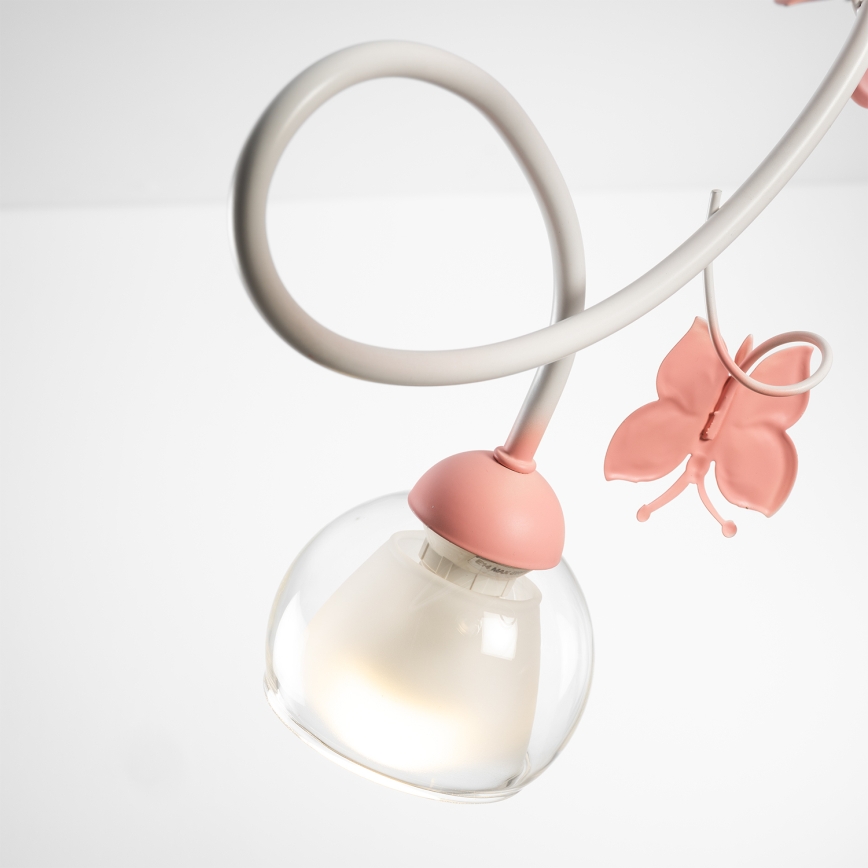 ONLI - Otroški lestenec BUTTERFLY 3xE14/6W/230V