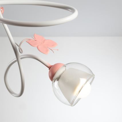 ONLI - Otroški lestenec BUTTERFLY 3xE14/6W/230V