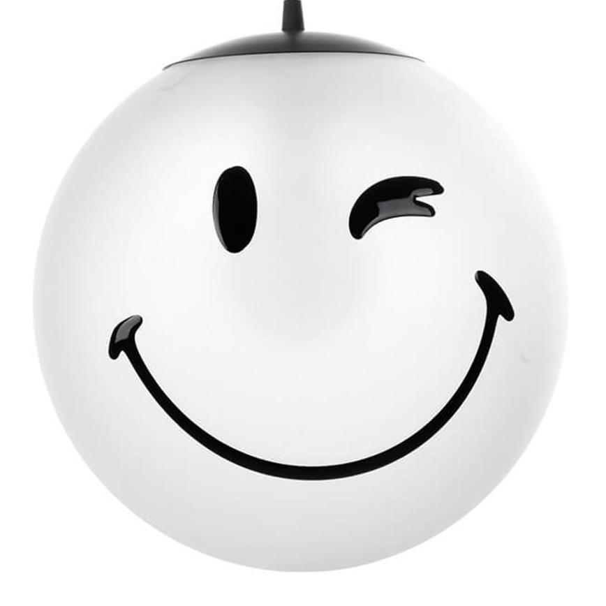 ONLI - Otroški lestenec na kablu SMILEY 1xE27/15W/230V bel