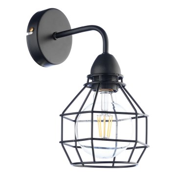 ONLI - Stenska svetilka PAJEK 1xE27/15W/230V črna