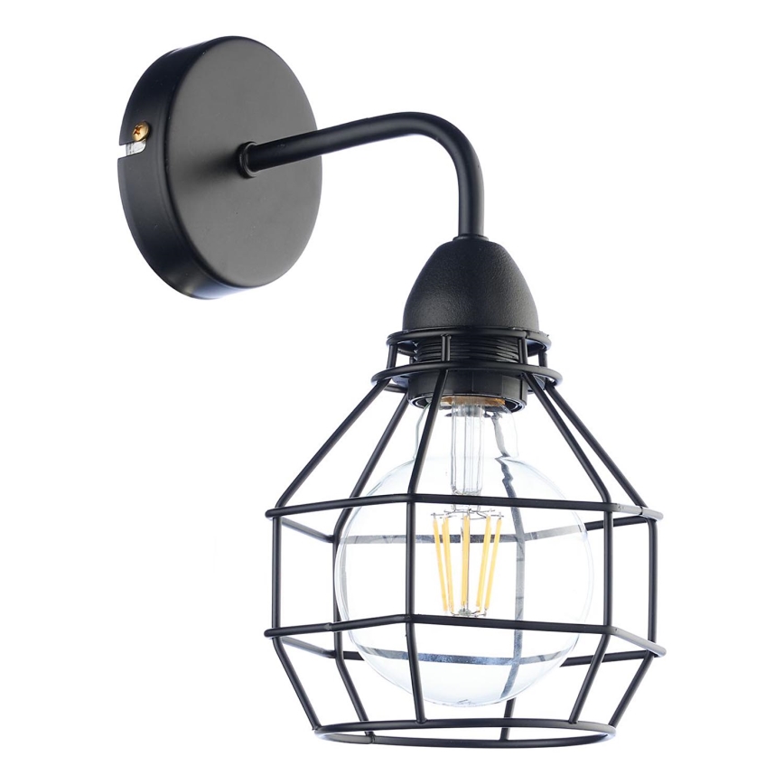 ONLI - Stenska svetilka PAJEK 1xE27/15W/230V črna