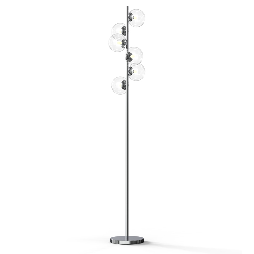 ONLI - Stoječa svetilka KIMBERLY 6xG9/6W/230V sijajni krom