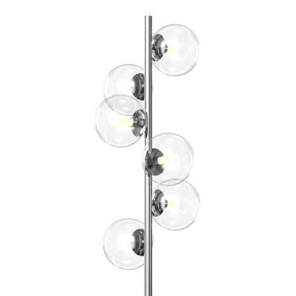 ONLI - Stoječa svetilka KIMBERLY 6xG9/6W/230V sijajni krom