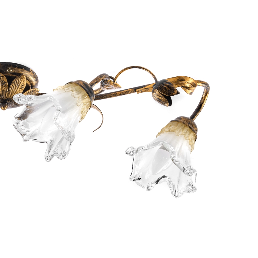 ONLI - Stropna svetilka ARIANNA 4xE14/6W/230V bronasta