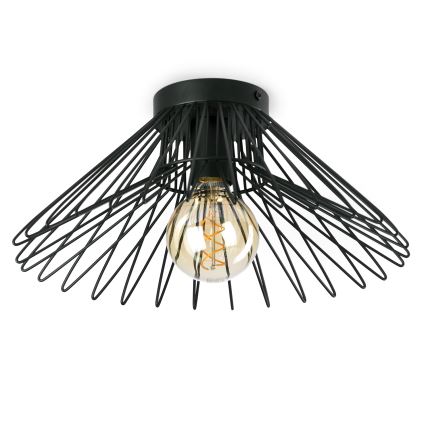 ONLI - Stropna svetilka DUCCIO 1xE27/22W/230V pr. 40 cm črna