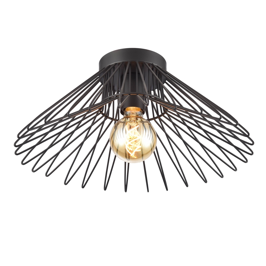ONLI - Stropna svetilka DUCCIO 1xE27/22W/230V pr. 60 cm črna