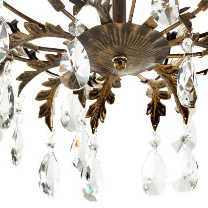 ONLI - Stropna svetilka TERESA 3xE14/6W/230V bronasta