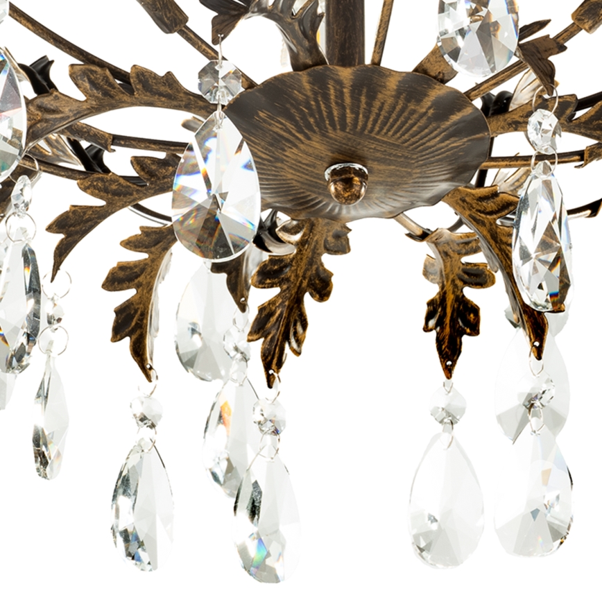 ONLI - Stropna svetilka TERESA 3xE14/6W/230V bronasta